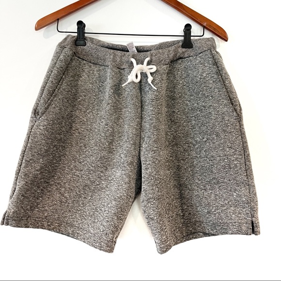 American Apparel Grey Mens Sweat Shorts 